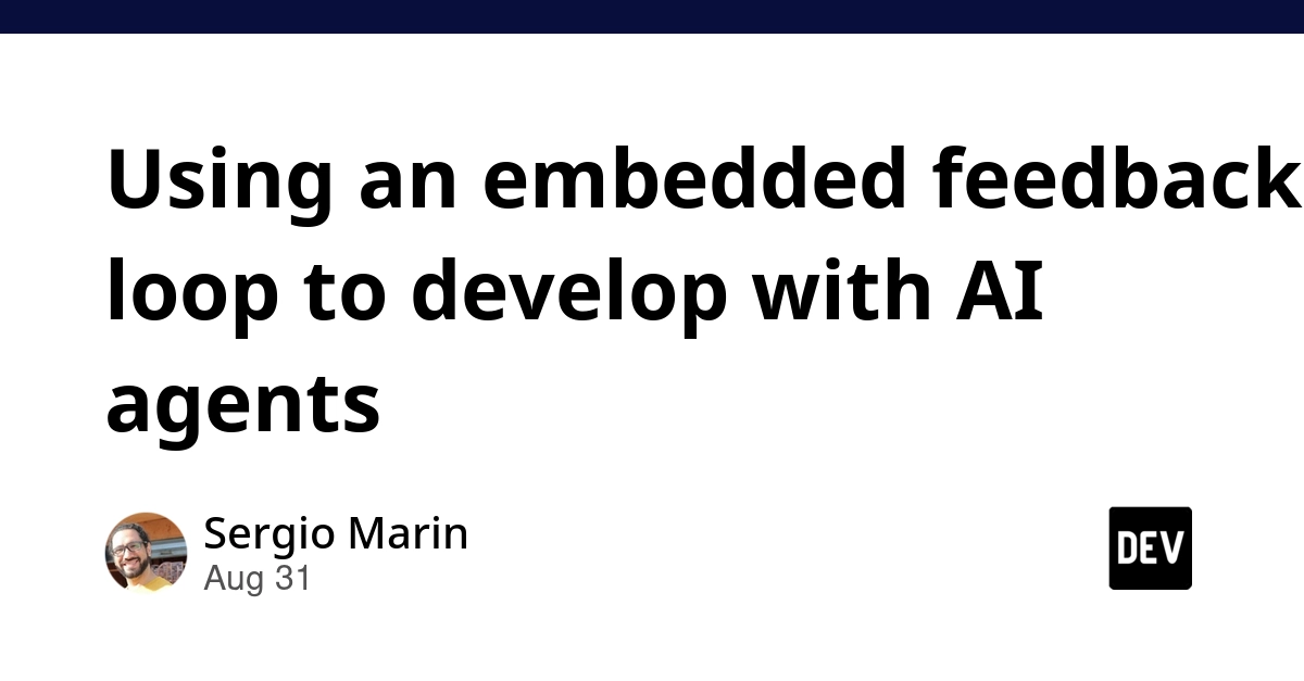 AI Agents Get Real: Embedded Feedback Loop Bridges Code and Hardware