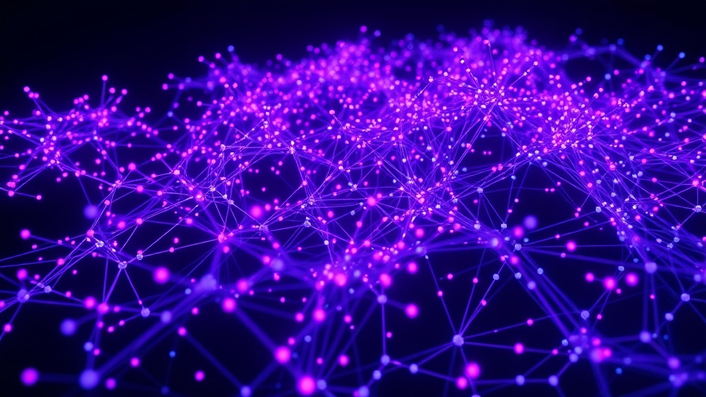 Visualisation of millions of 3D Gaussians representing a complex scene
