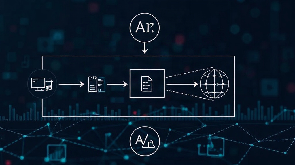 Diagram illustrating data flow into and out of an AI model service