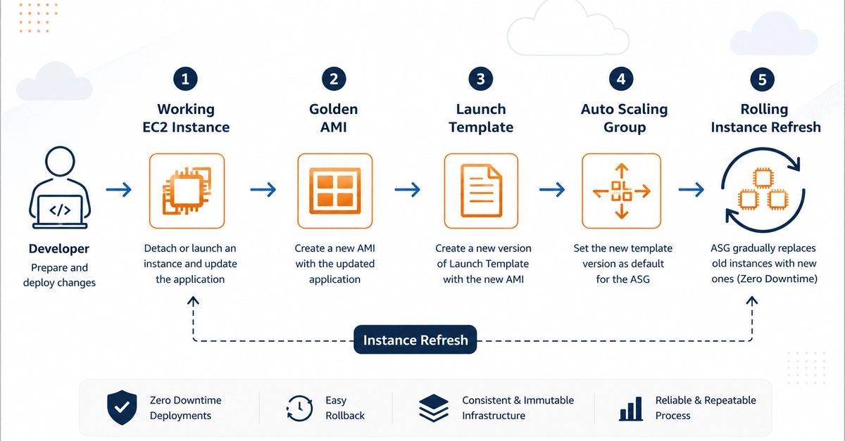 AWS Auto Scaling Group Updates Simplified with Golden AMIs