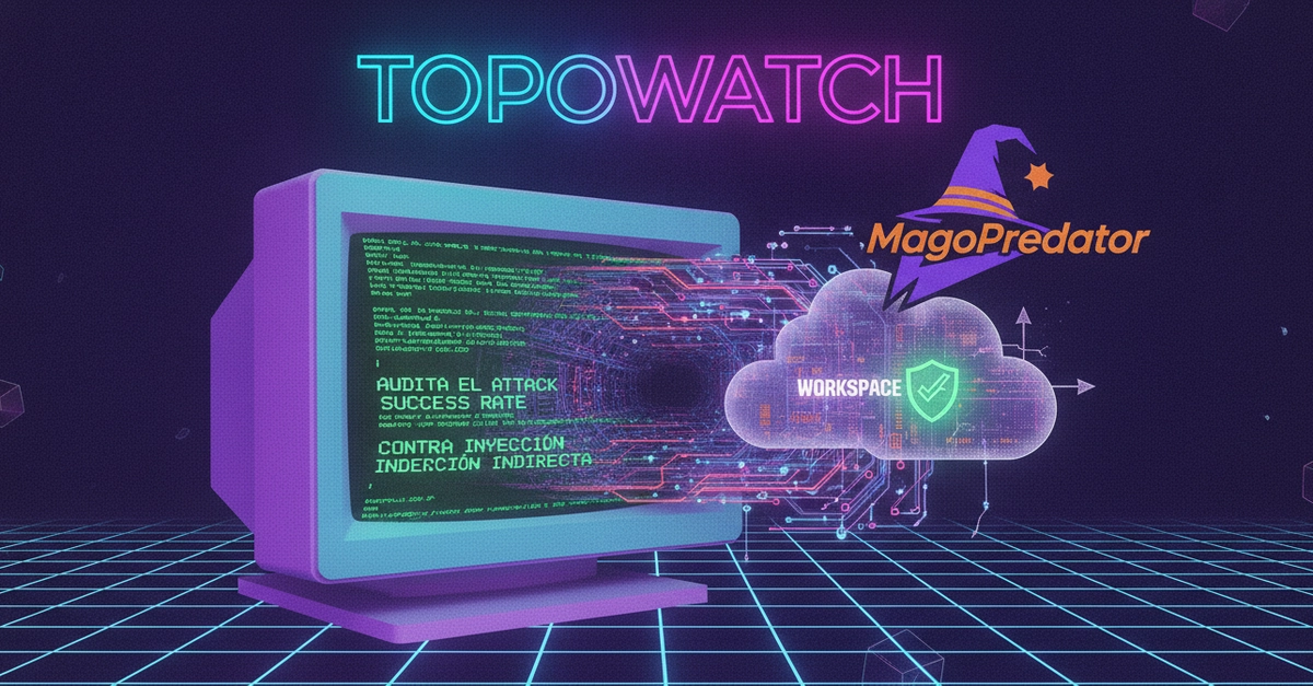 Topowatch Audits Workspace Attack Success Rate Against Indirect Injection