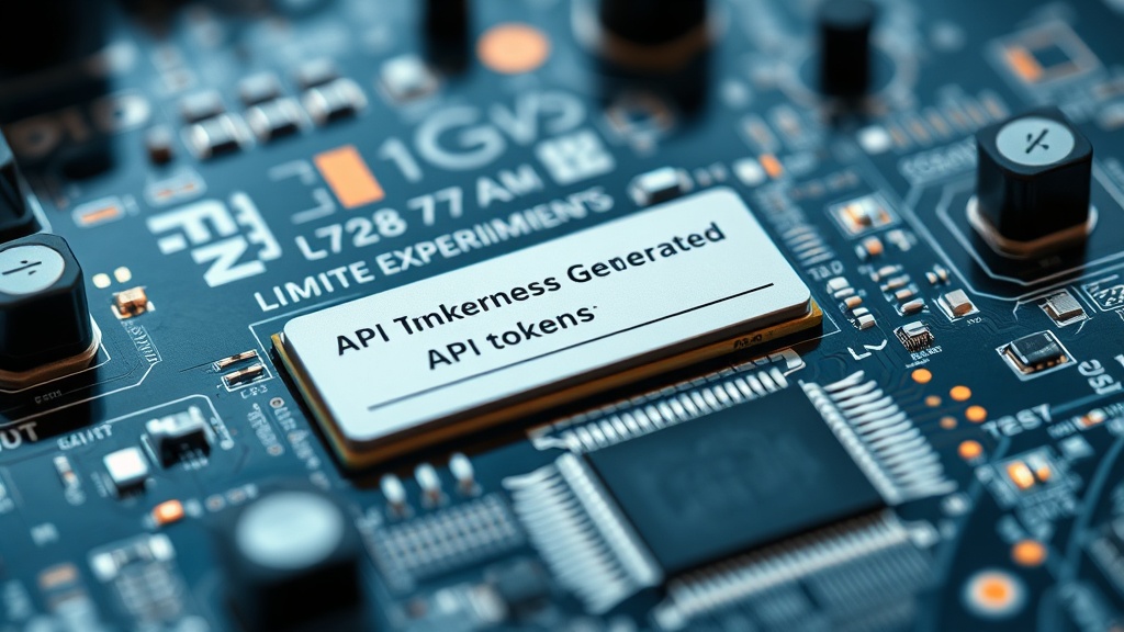 Hetzner Experiments dashboard showing API token generation for LLM inference