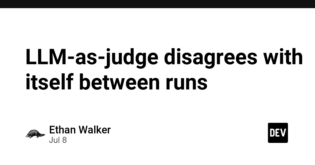 LLM Judge Inconsistency Undermines AI Model Evaluation