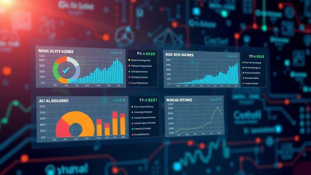 Screenshot of an AI governance platform dashboard showing risk scores and compliance status for multiple AI models.