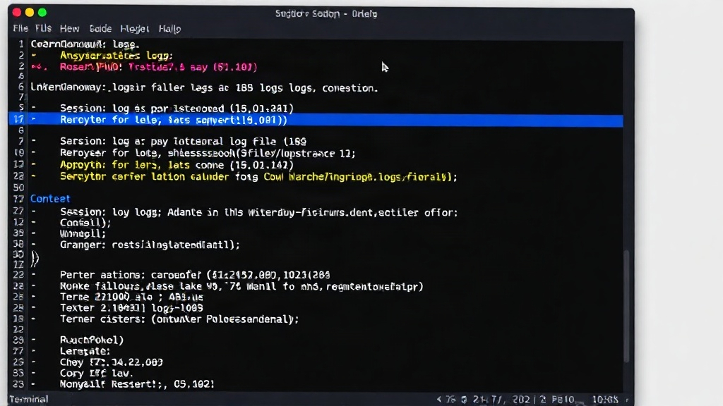 Terminal output showing commands to find sudo log files and count them