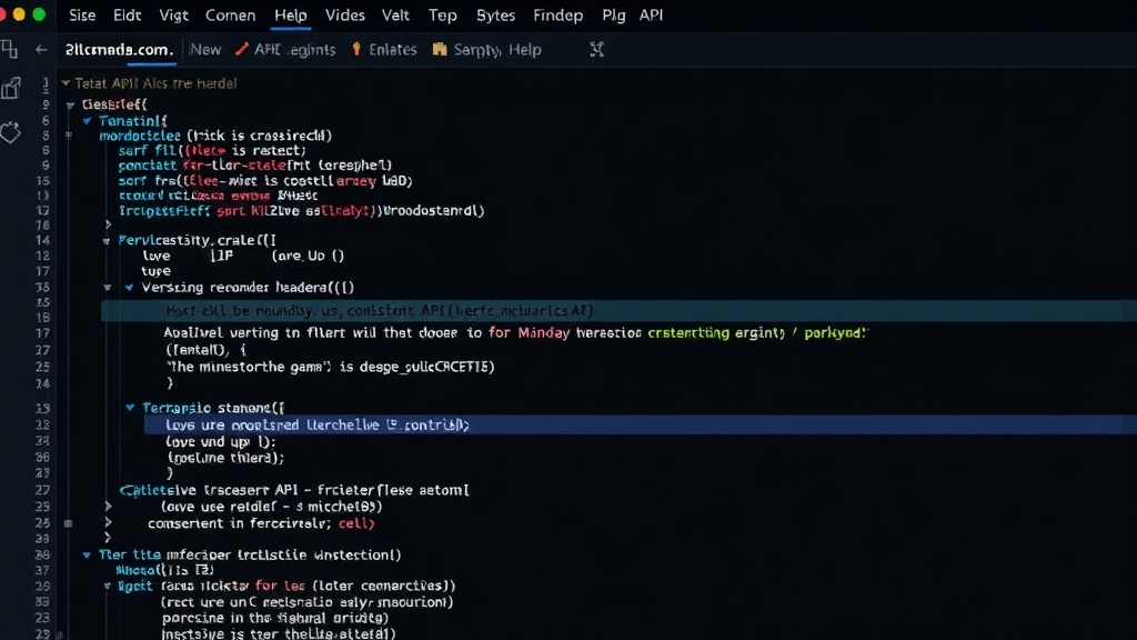 Screenshot of monday.com API documentation highlighting versioning headers.