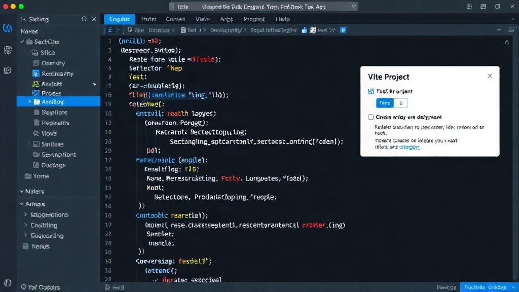 Vite configuration file showing build tool setup for a React project