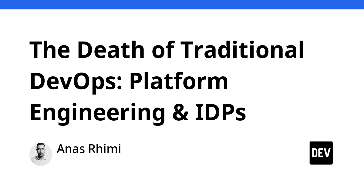 DevOps's 'You Build It, You Run It' Model Is Dead