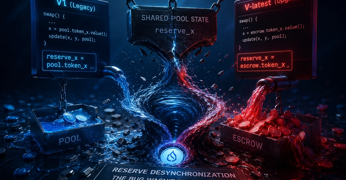 BlueMove Exploit: Cross-Version Reserve Desync Drained 714K SUI