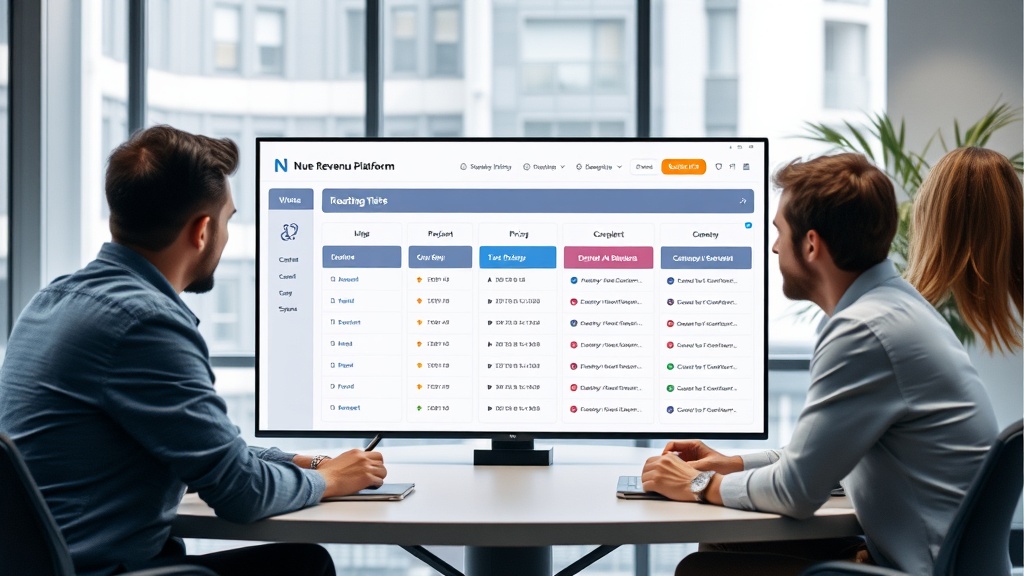 Nue platform dashboard visualizing complex AI usage-based pricing tiers