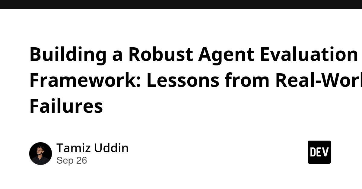 AI Agent Evaluation Fails Under Real-World Conditions