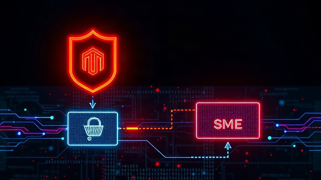 Diagram illustrating the StyleSmuggler attack chain in Magento's email rendering process