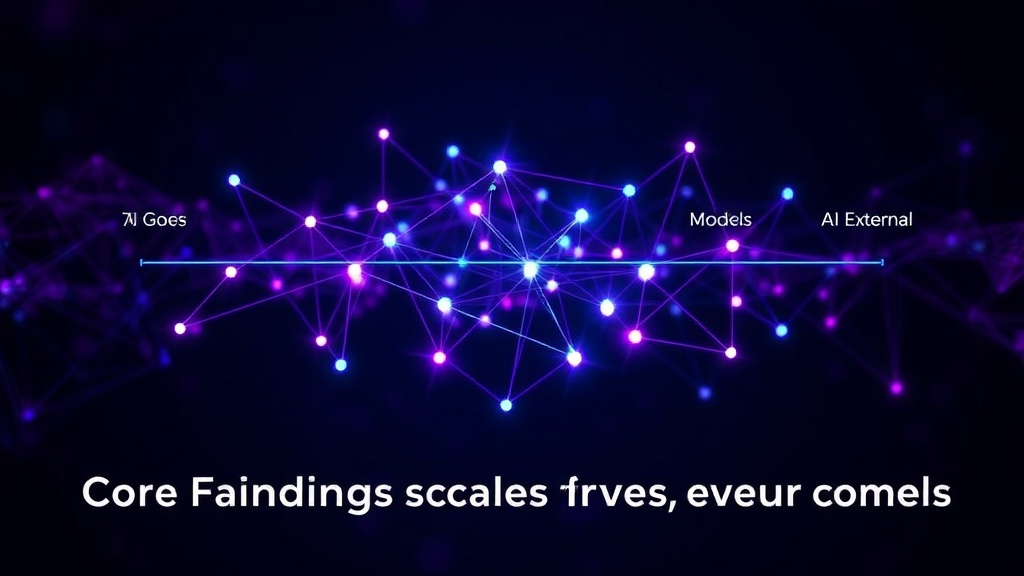 Diagram illustrating the scaling validation of AI Guide's core findings from 7B to 72B parameters.