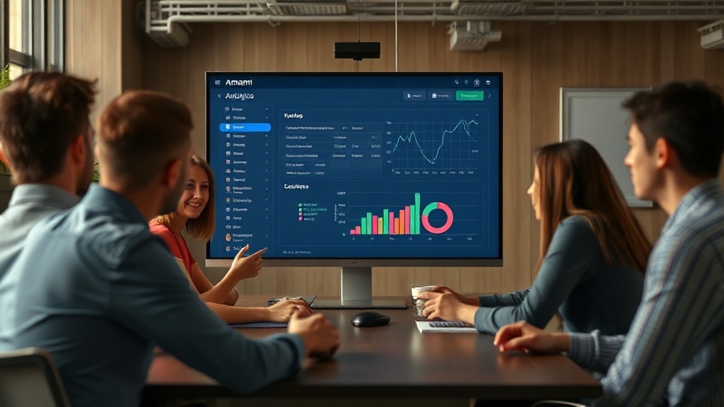 Amami dashboard displaying a natural language query and its generated chart output