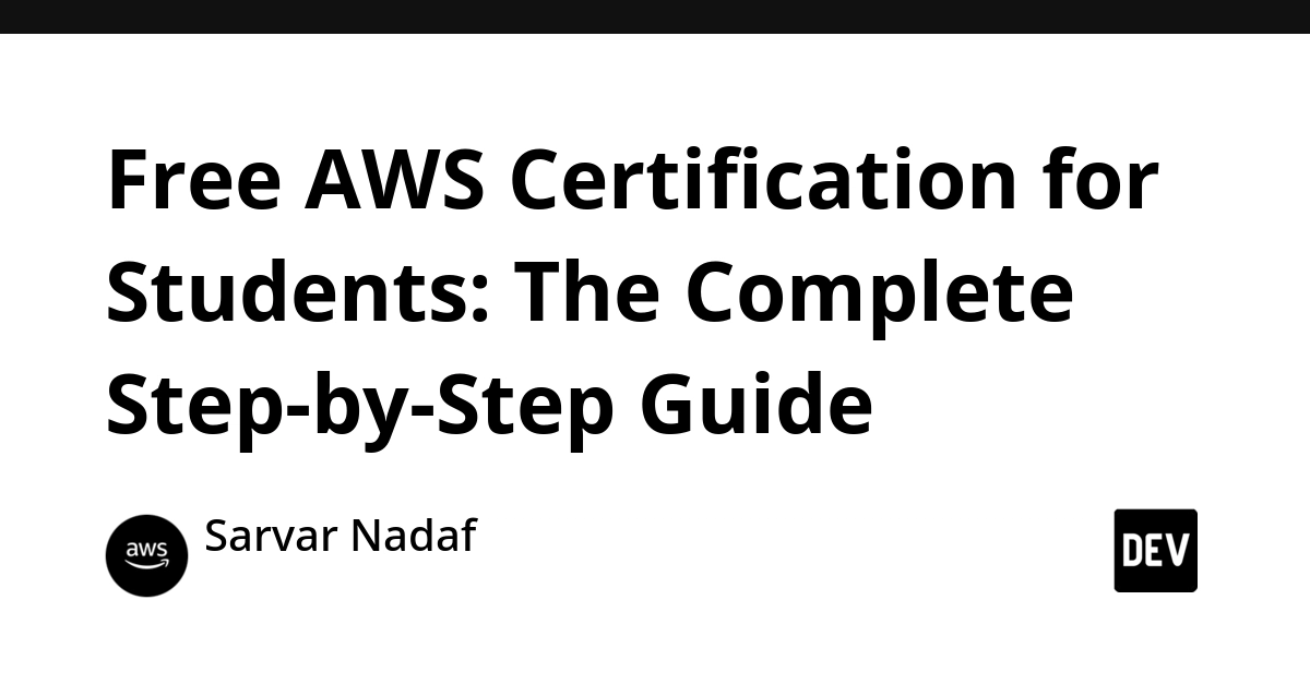 AWS Launches New Student Rewards Program with Free Certification Voucher