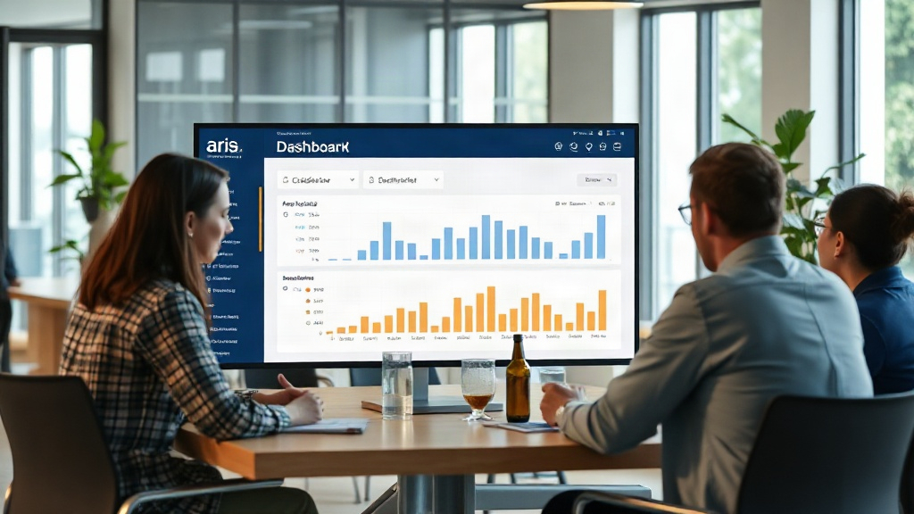Dashboard interface of Ari by Ariso showing candidate evaluation metrics