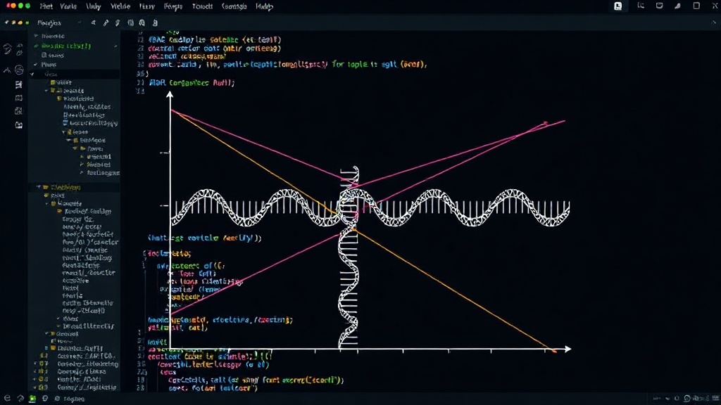 Conceptual graph illustrating DNA read overlaps and potential superstring construction