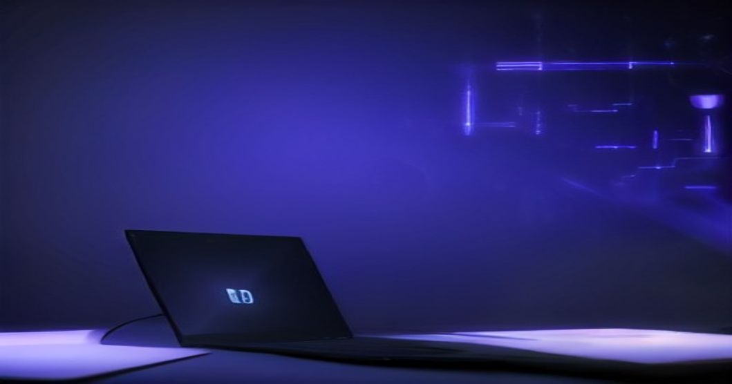 A stack of physical benefit appeal documents next to a laptop displaying AI text generation software