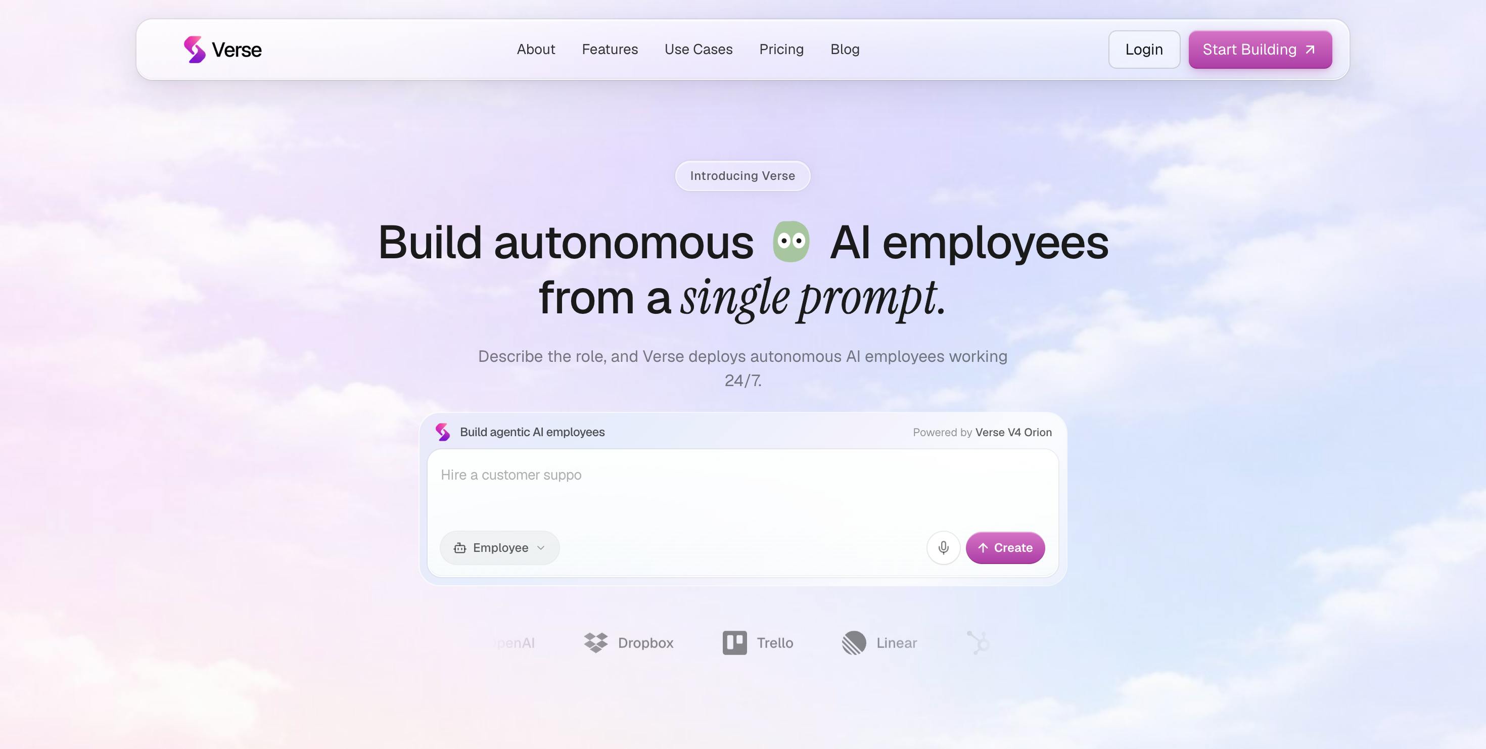 Verse Launches AI Employees from Single Prompt