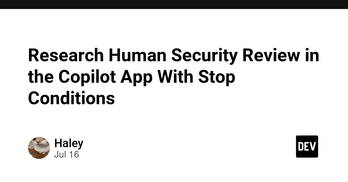 GitHub Copilot Security Reviews: A Framework for Human Oversight