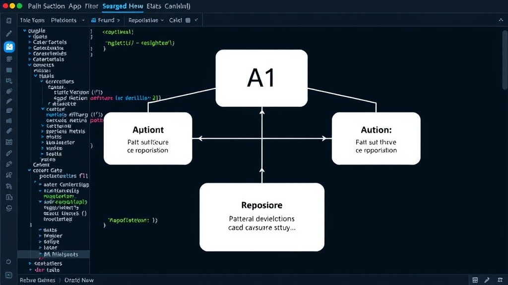 Diagram illustrating the three distinct repositories and their interactions within the AI sandbox environment