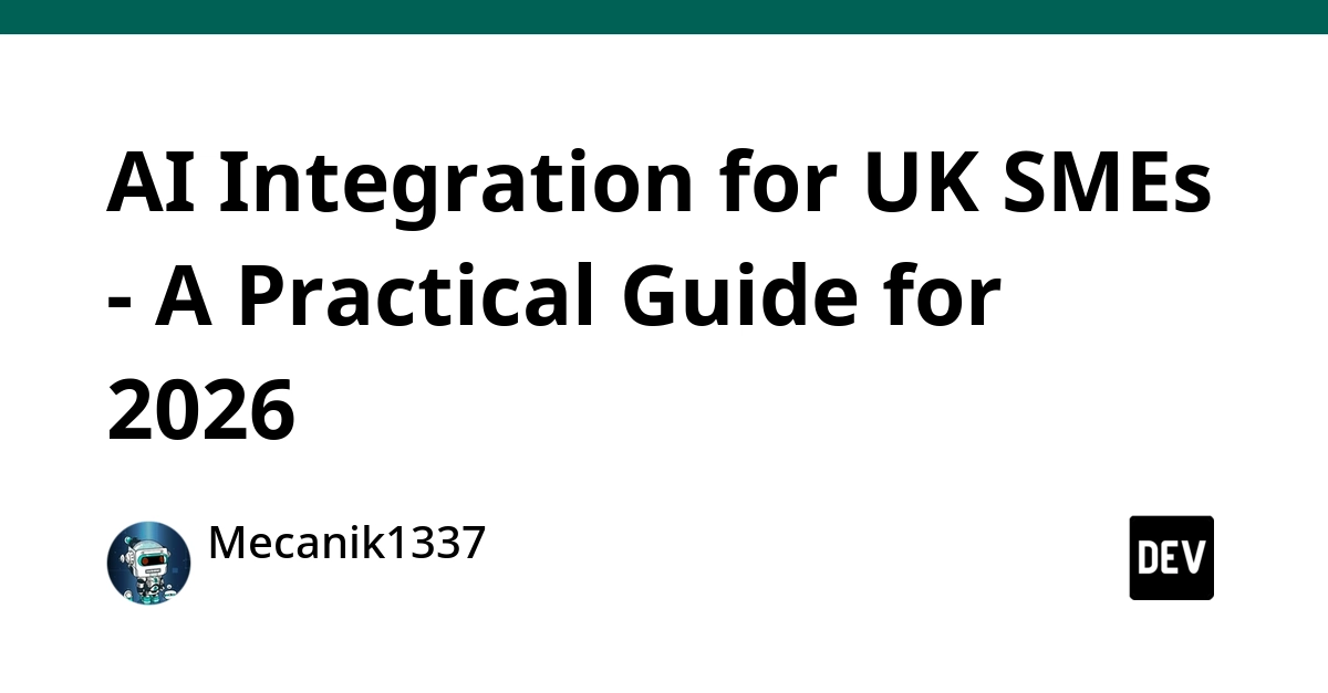 UK SMEs Lag in AI Integration: A Practical Guide for 2026