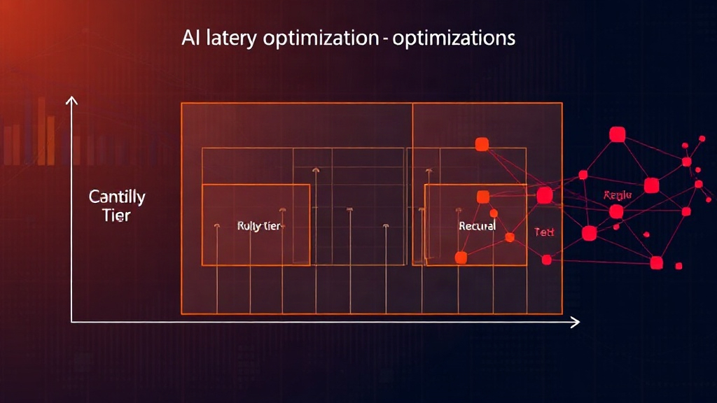 Diagram illustrating a multi-tier AI latency optimization strategy for enterprise applications