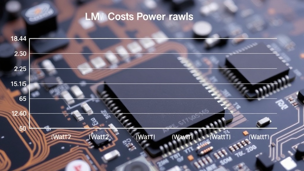 Chart comparing power draw (Watts) for five different LLM models on Apple Silicon
