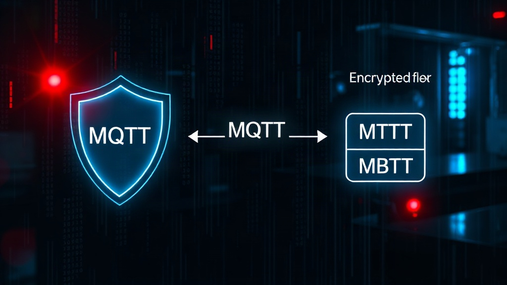 Diagram illustrating the MQTT publish-subscribe communication model for malware C2