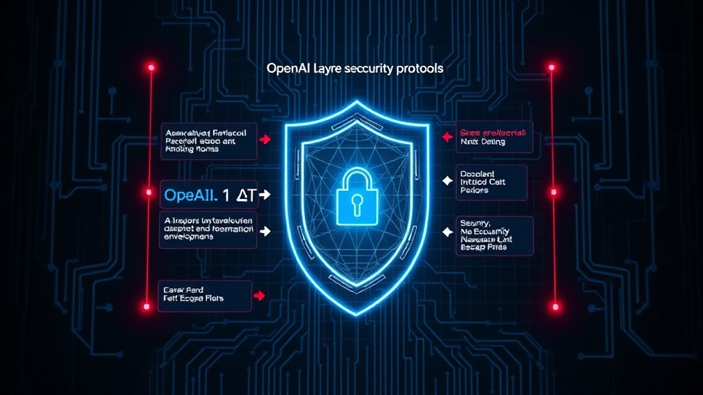 Diagram illustrating the layered security protocols within an AI development environment