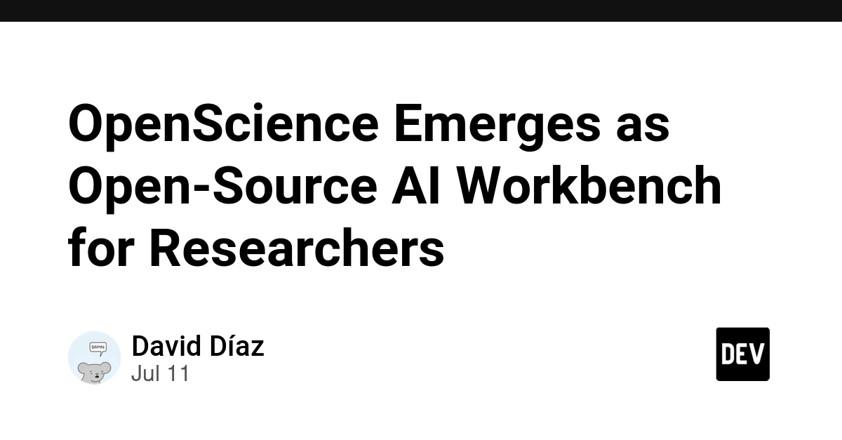 OpenScience Launches as Open-Source AI Workbench for Researchers