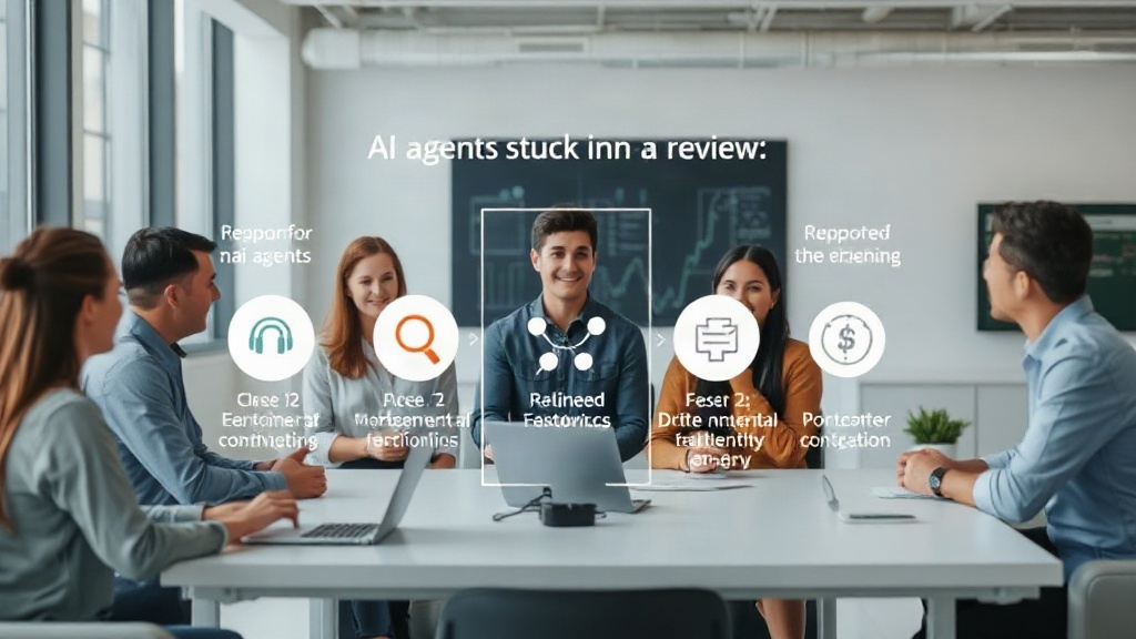 A diagram illustrating the three AI agents, their endpoints, and their core functionalities.