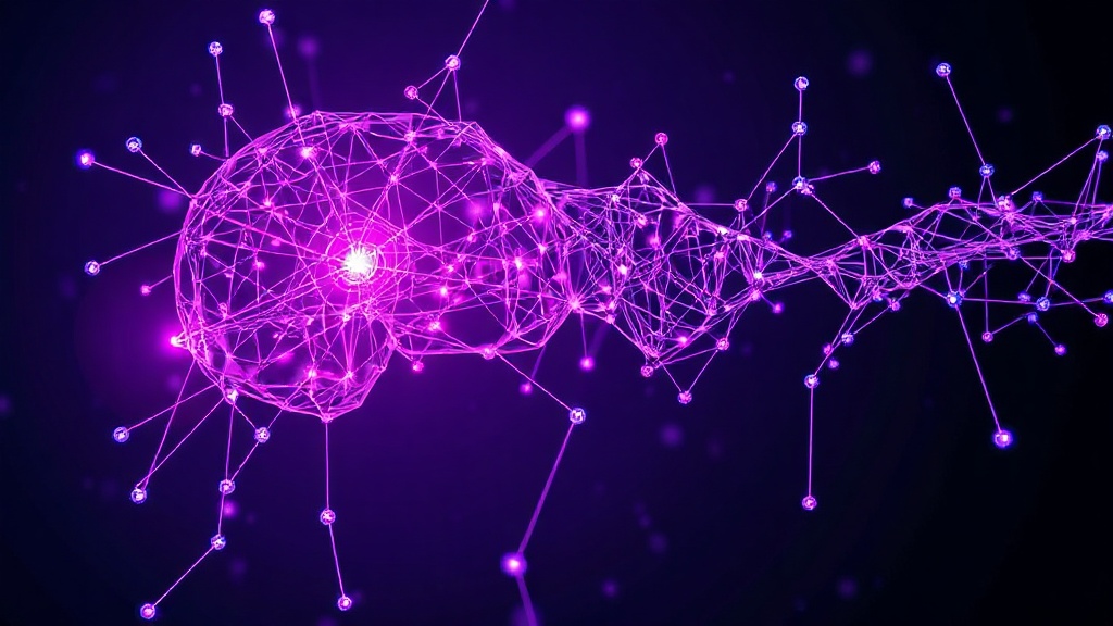 Abstract visualization of human consciousness contrasted with algorithmic processing.