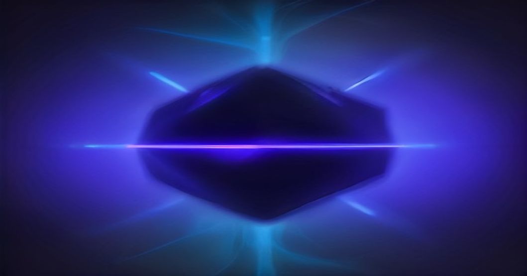 Conceptual graphic illustrating a black box AI with limited, high-value output